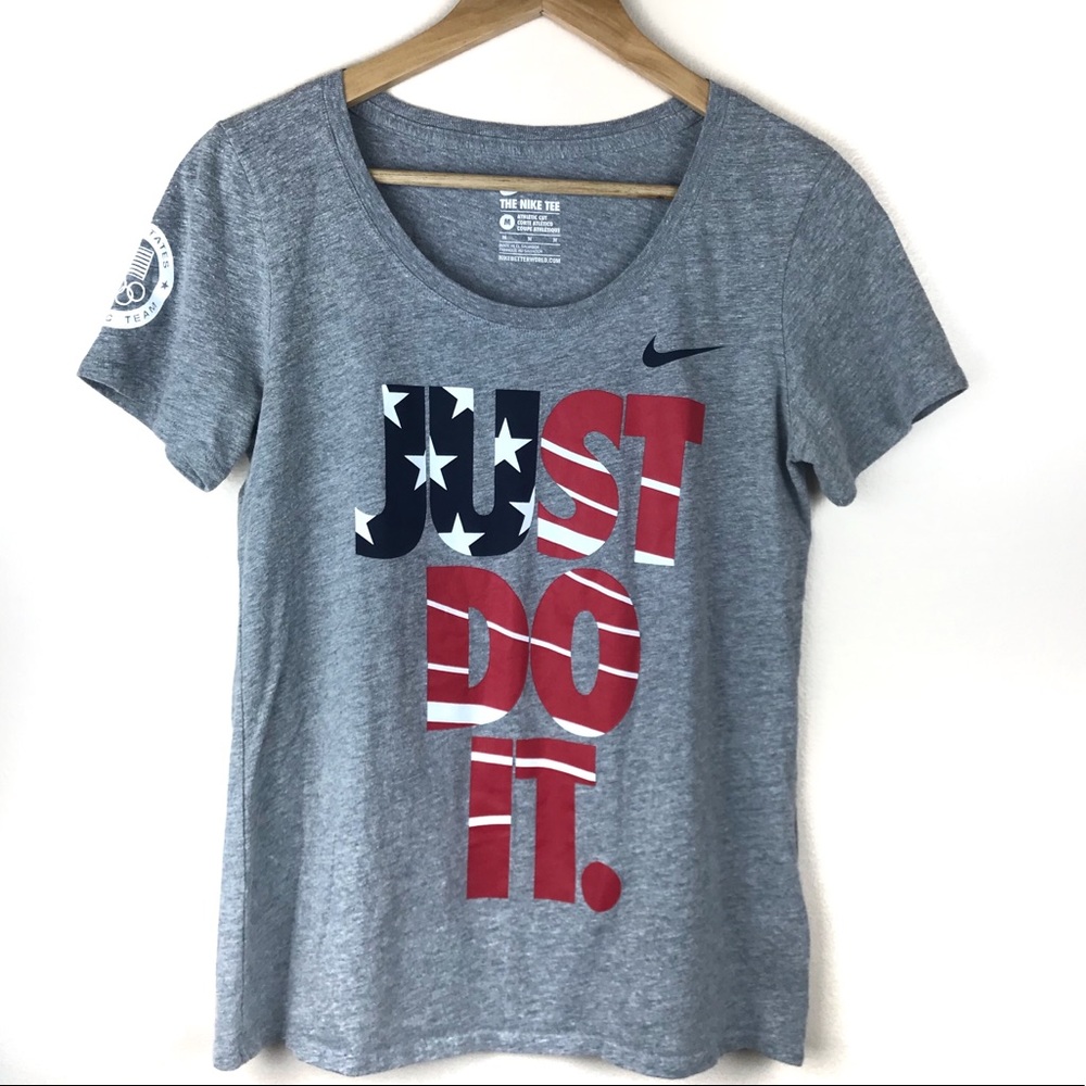 Nike | American Flag Olympics Just Do It Tee